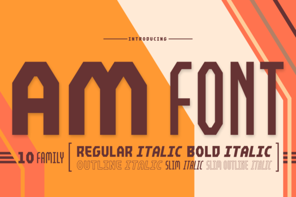 AM Display Font Review for Handmade Branding