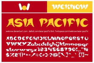 Asia Pacific Display Font for Bold Marketing Campaigns
