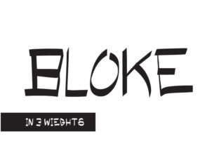 Bloke: The Aggressive Display Font for Bold Marketing
