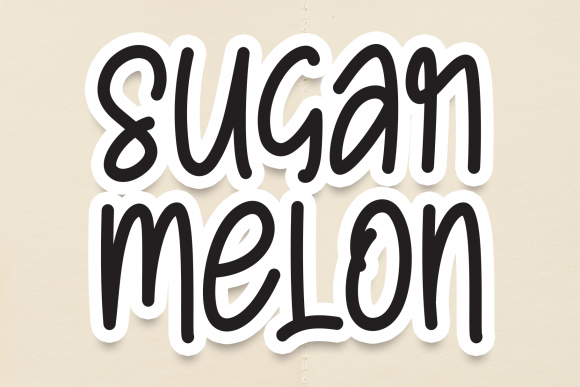 Designing Joyful Layouts with the Sugar Melon Typeface