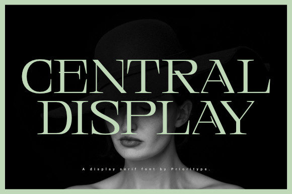 Elevate Your Brand Identity with Central Display Typeface