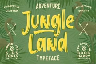 Jungle Land: A Stylish Script Font for Modern Branding