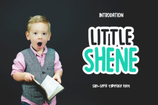 Littleshen: The Cute Display Font for Friendly Designs