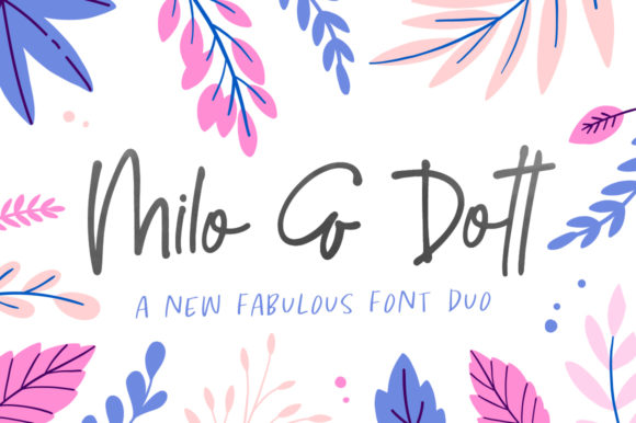 Milo Dott: A Modern Display Font for Elegant Campaigns
