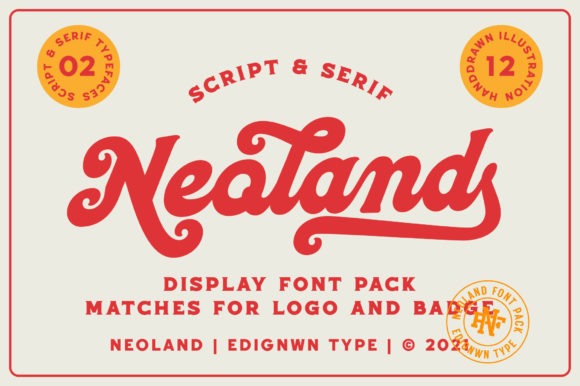Neoland: The Bold Script Font for High-Impact Campaigns