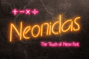 Neonidas Font: A Bold Vintage Display for Branding