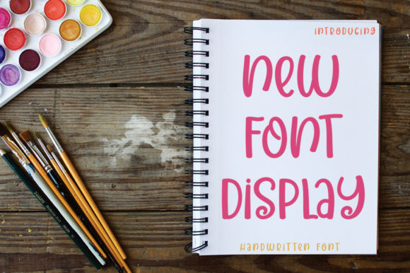 New Font Display: A Cute Script for Handmade Brands