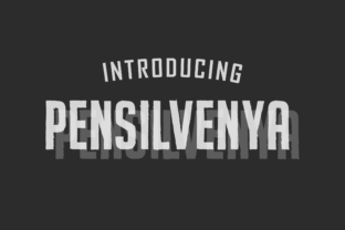 Pensilvanya: A Strong Display Font for Modern Web Design