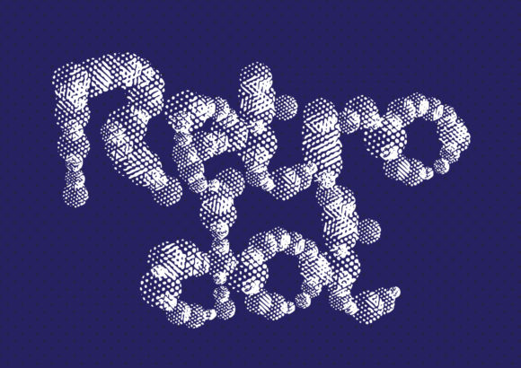 Retro Dot: The Playful Display Font for Crafters