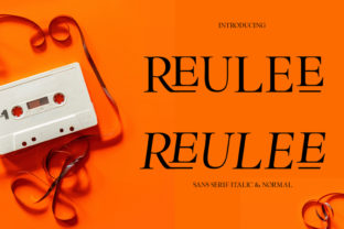 Reulee: A Modern Sans Serif Font for Elegant Branding