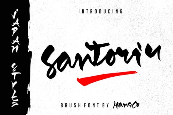 Santoriu: A Fresh Display Font for Modern Editorial Design