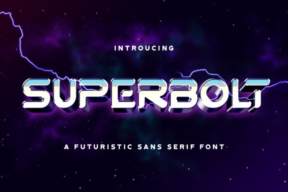 Superbolt: The Modern Typeface for Bold Branding