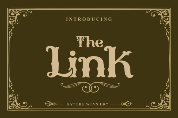 TheLink Vintage Display Font for Retro Branding