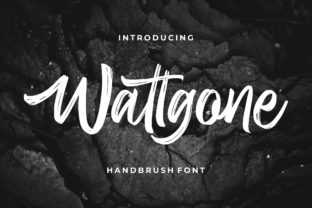 Wattgone: A Modern Script Font for Urban Web Design