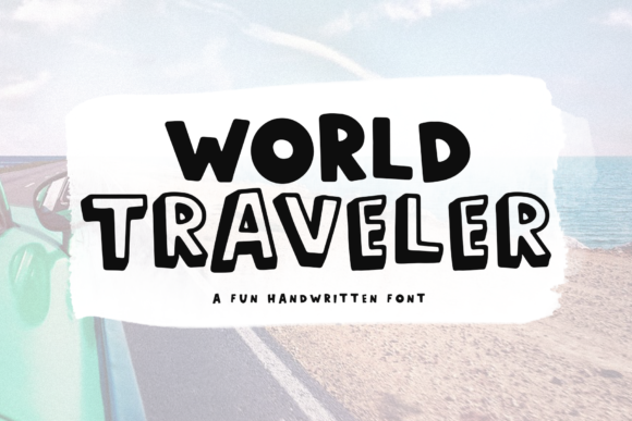 World Traveler: The Elegant Display Typeface for Modern Branding