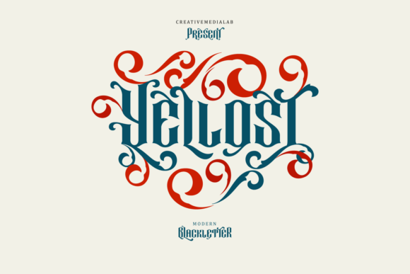 Yellost: The Unique Blackletter Font for Modern Brands